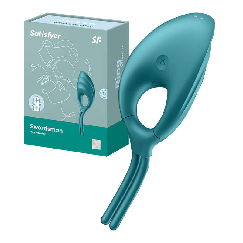 Vibrating ring Satisfyer Swordsman (green) 4018416
