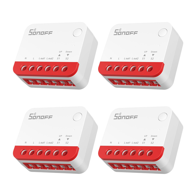 Inteligentný roletový spínač ZigBee Sonoff MINI-ZBRBS (4ks) MINI-ZBRBS 4PC