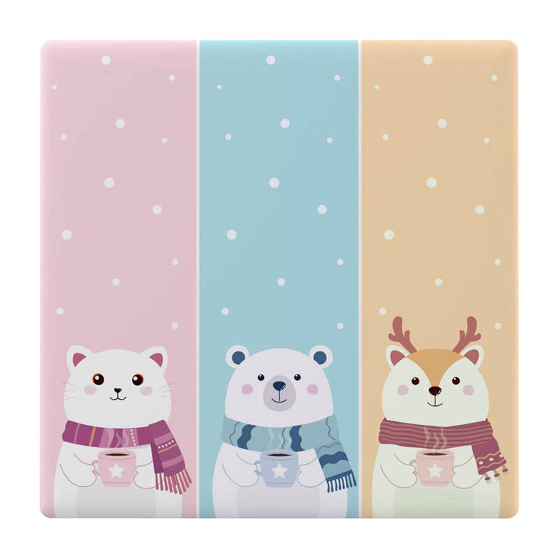 Decorative cover / cap for T5 SONOFF Cartoon 3C touch switch T5-3C-86-cartoon