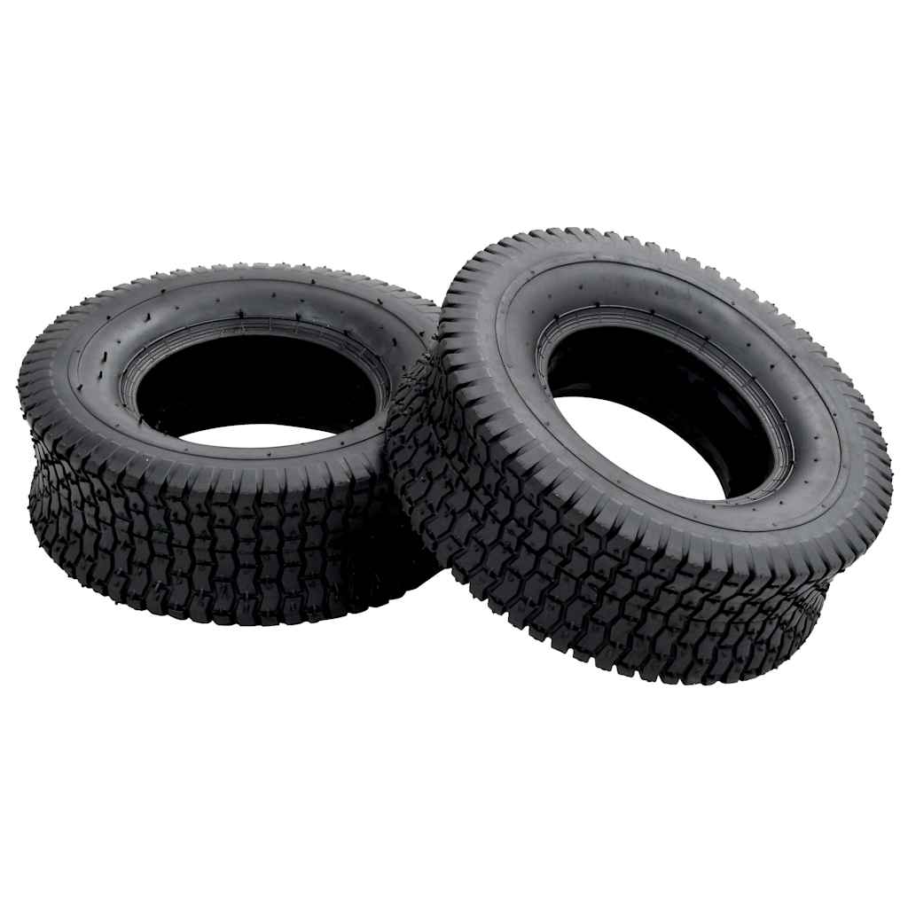 vidaXL Pneumatiky pre fúrik 2 ks 13x5,00-6 4PR guma