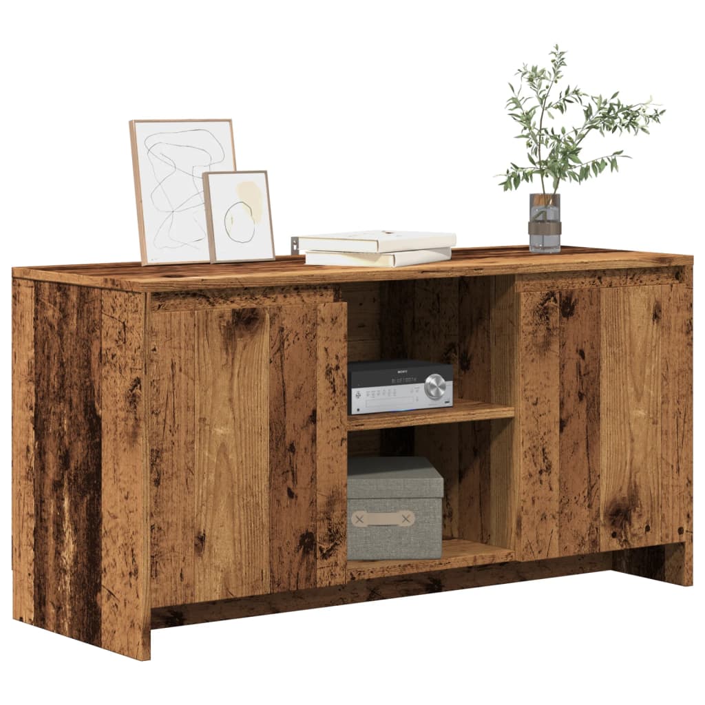 vidaXL TV skrinka, staré drevo 102x37,5x52,5 cm, kompozitné drevo