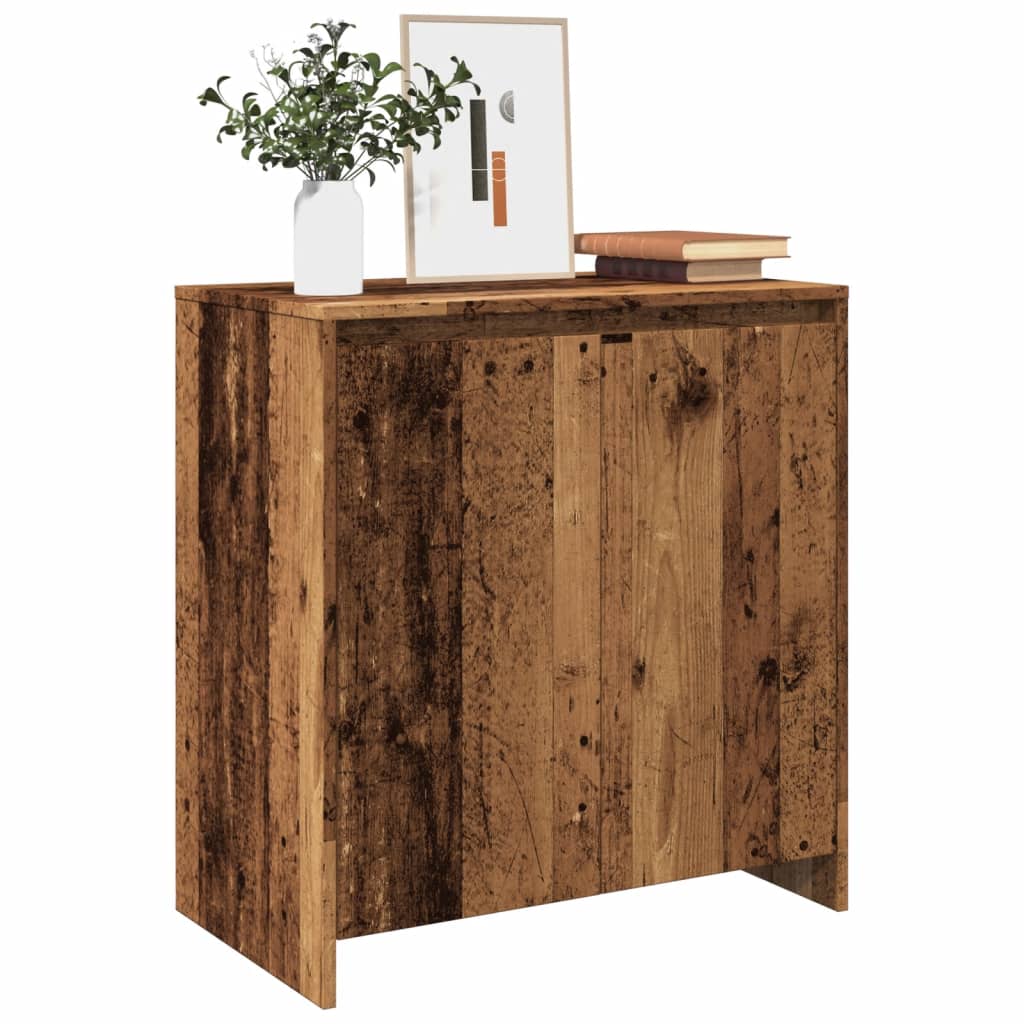 vidaXL Komoda staré drevo 70x41x75 cm spracované drevo