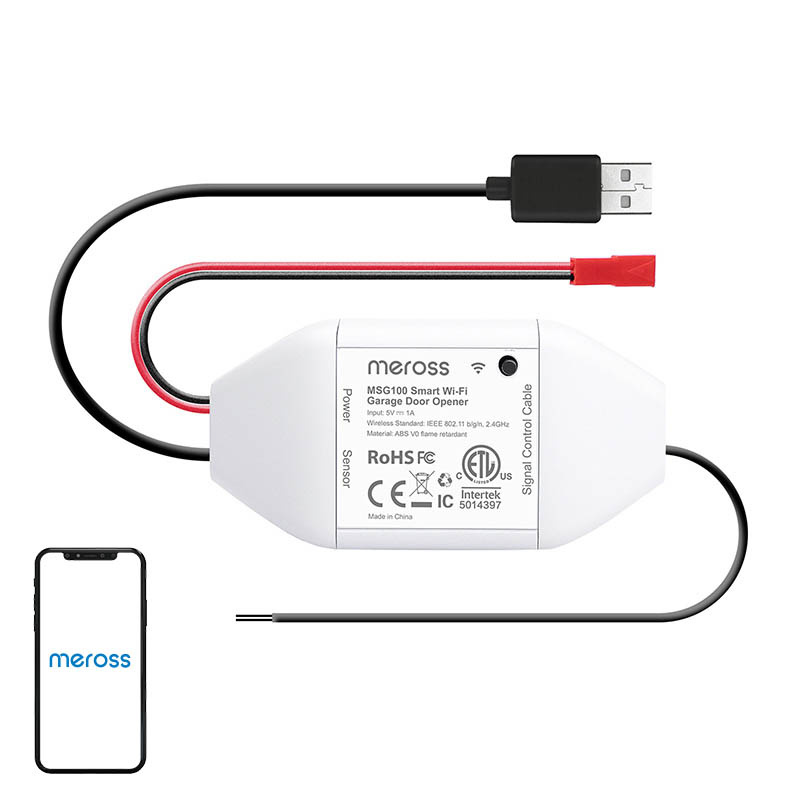 Inteligentný spínač garážových brán Meross MSG100HK (HomeKit) MSG100HK-EU