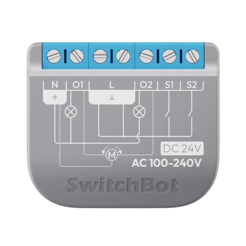 Inteligentný dvojkanálový prepínač SwitchBot Relay Switch 2PM W5502320
