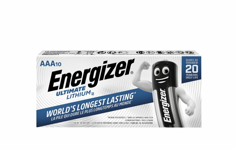 Energizer Ultimate Lithium AAA lítiové batérie 10ks 7638900343533