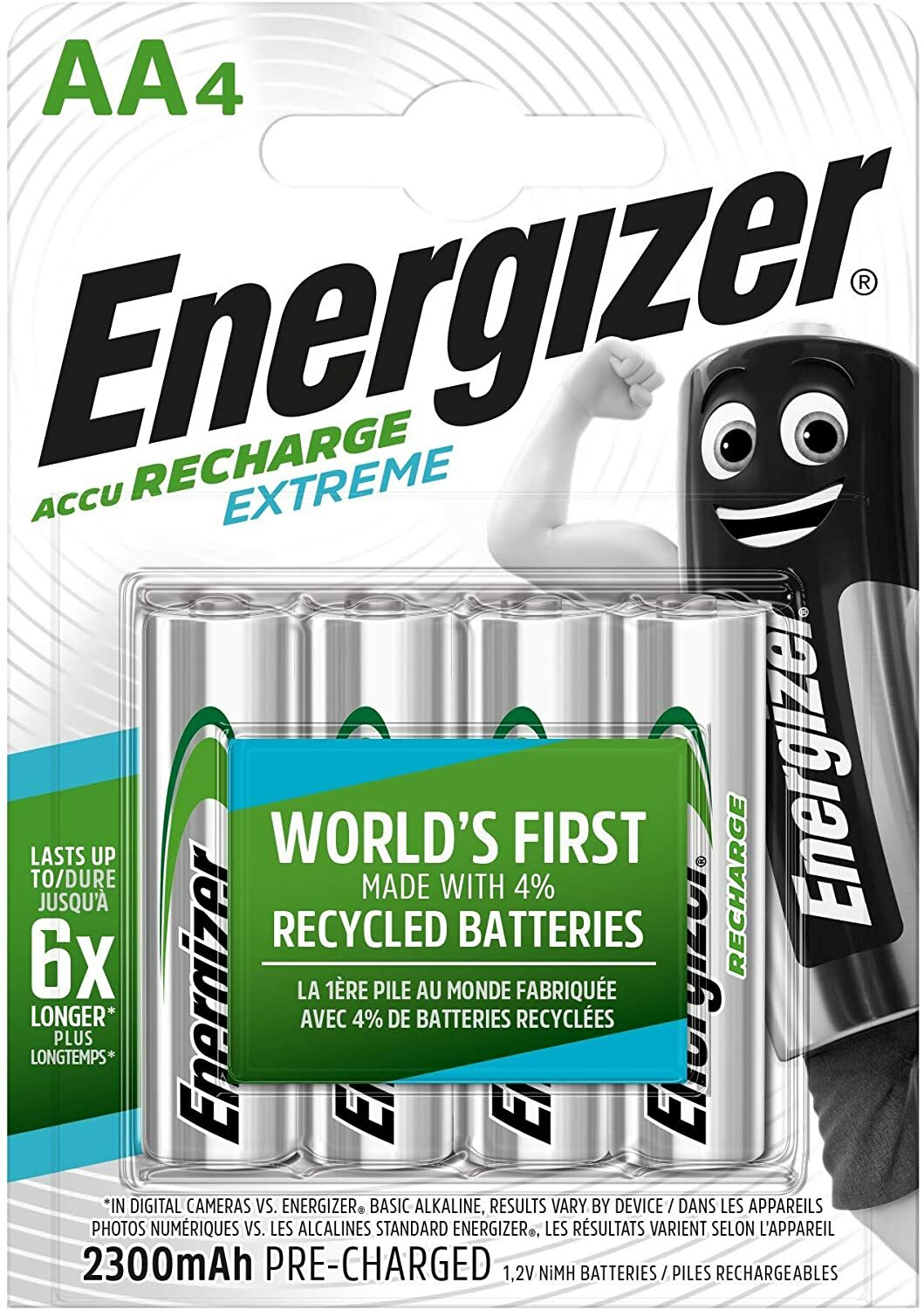Energizer Extreme AA HR6 FSB4 2300mAh 4ks E300624601 T00001094