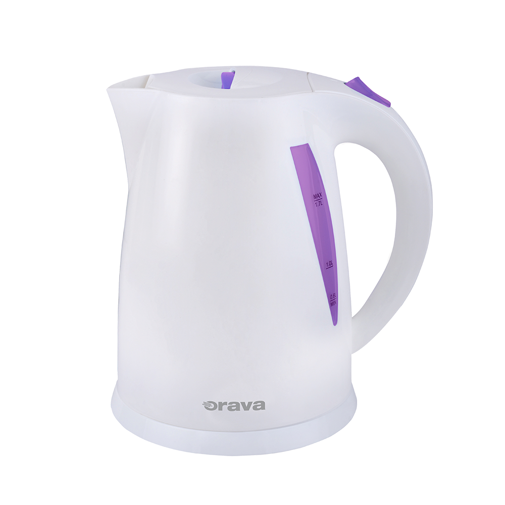 ORAVA Varná kanvica 1,7 l, bielo-fialová VK-3117 V