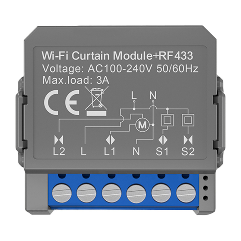 Modul inteligentných závesov Avatto CMS16-RF-1 WIFI+RF CSM16-RF-1