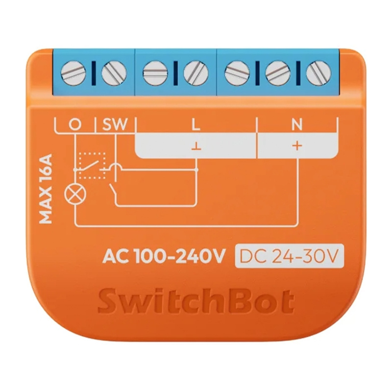 Inteligentný spínač SwitchBot Relay Switch 1PM. W5502310