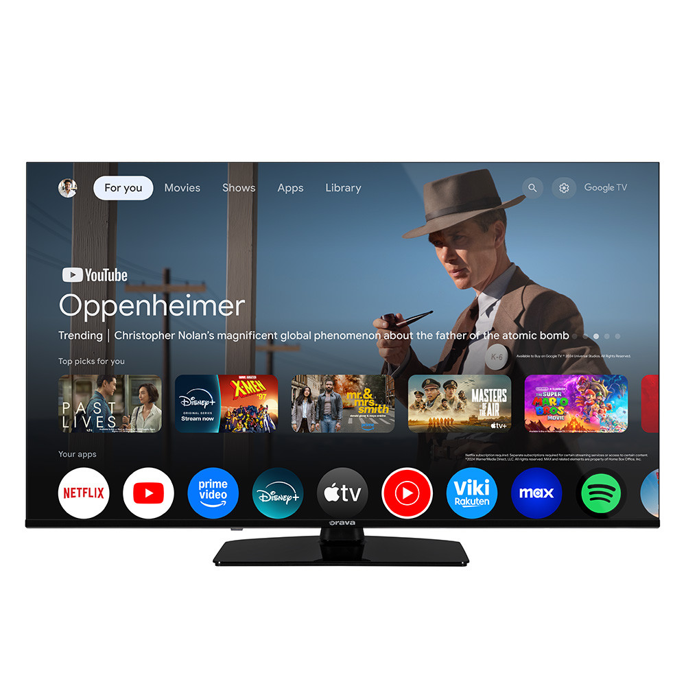 50" Ultra HD 4K Google TV Smart LED televízor s WiFi