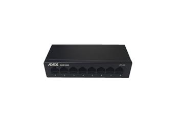 ADEX ADS108G 8port desktop gigabit switch kovový ADS108G