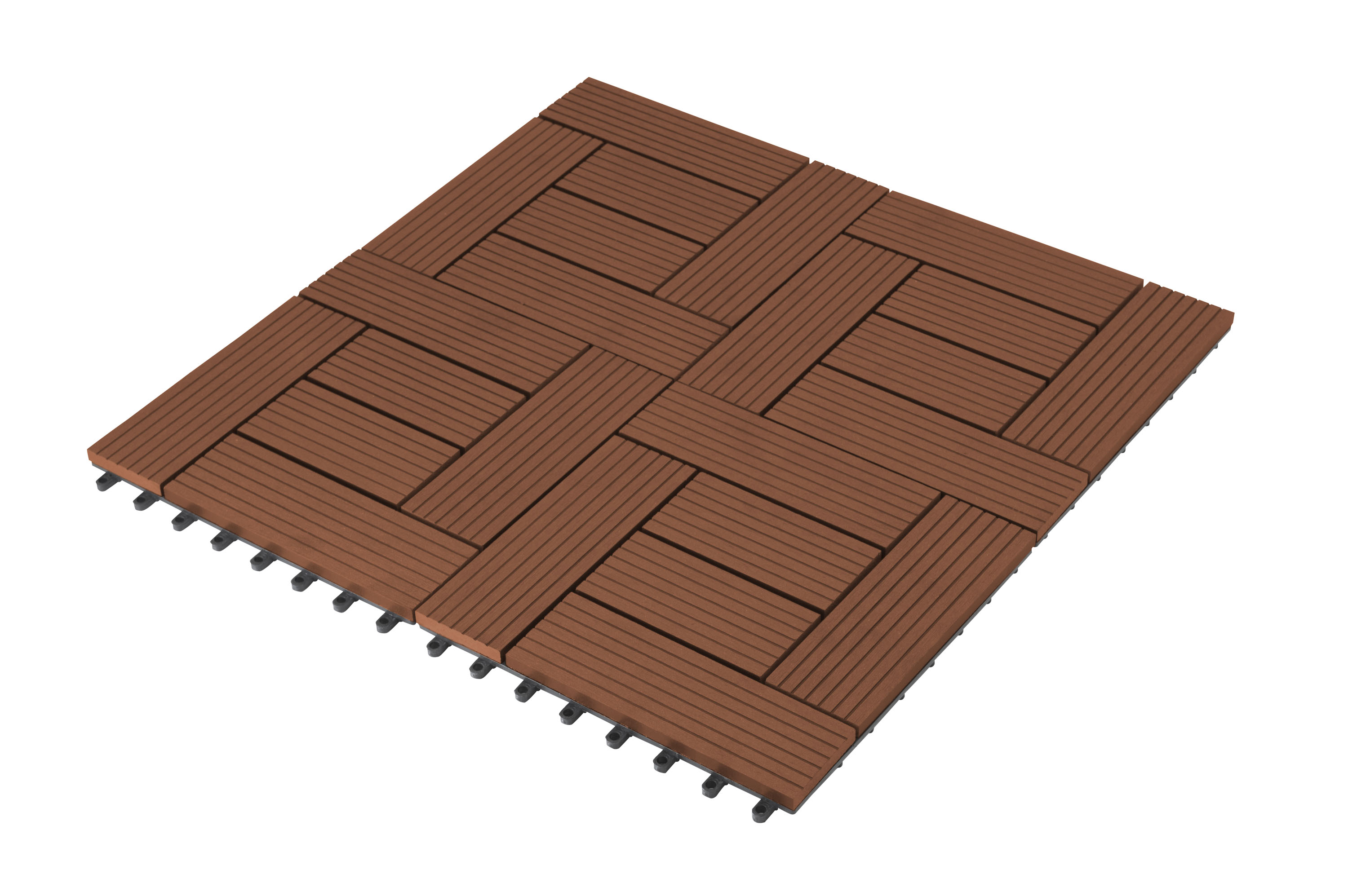 WPC dlaždice G21 Palmyra čerešňa 2,3 x 30 x 30 cm WDLP1TR