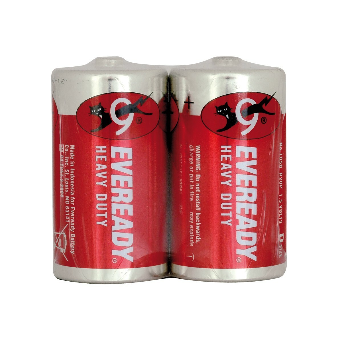 Energizer Eveready Heavy Duty Red veľký monočlánok D R20/2 1,5V 2ks 7638900370836 T00001037