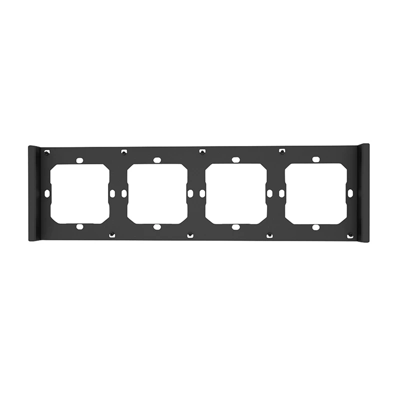 Frame for switch M5 80 quadruple 4-fold SONOFF M5-4C-80-F (graphite/black) M5-4C-80-F