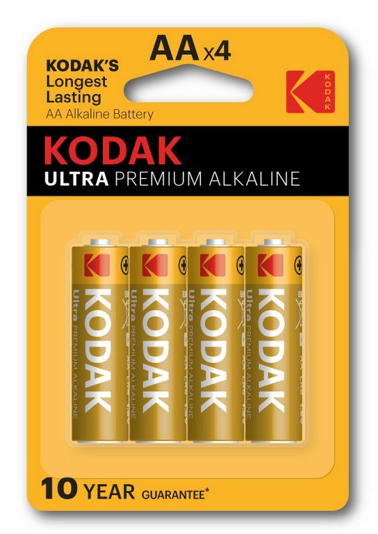 Kodak Ultra Premium alkalické batérie AA 1,5V 4ks 887930959512