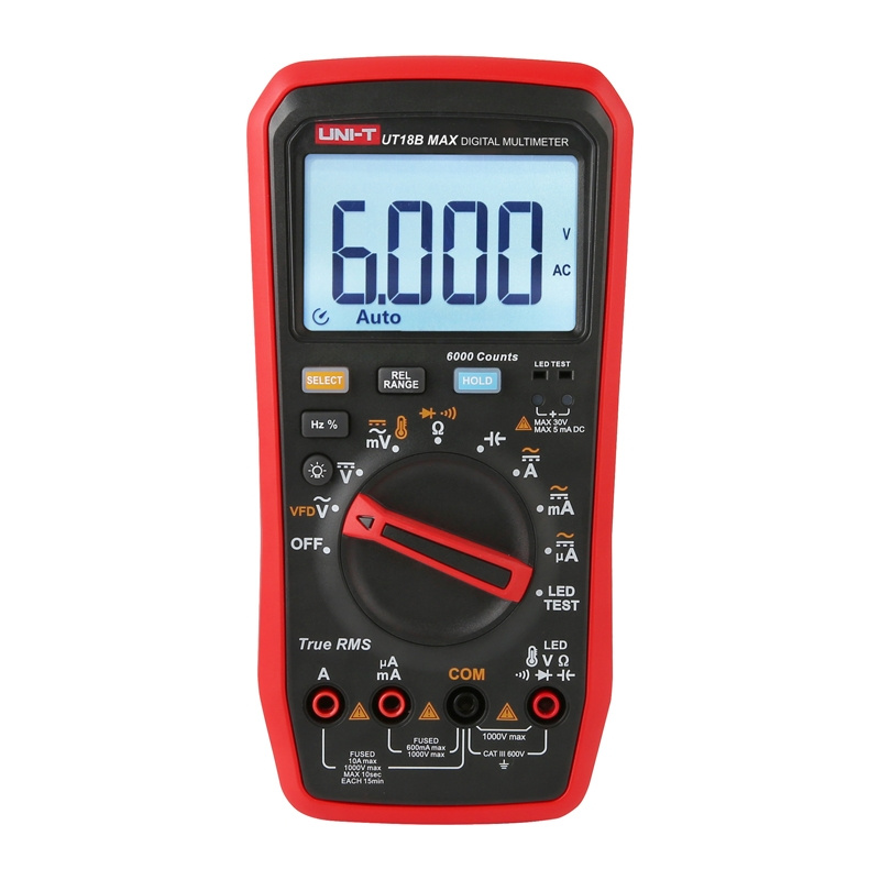 Digitálny multimeter Uni-T True RMS UT18B MAX