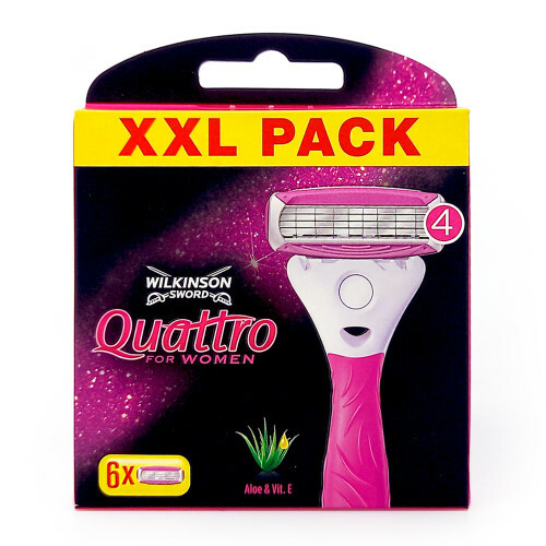 Wilkinson Quattro fof Women Blades-XXL-6-EU20 náhradné čepele (7001147B) T00057902