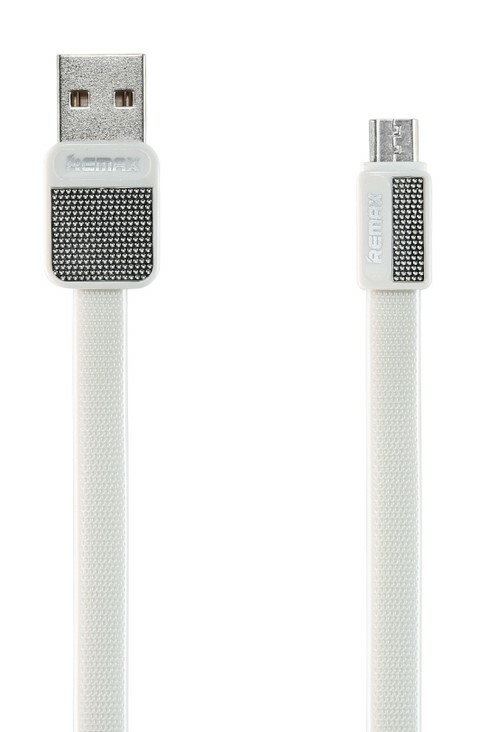 Remax AA-7105RC-044m Platinum dátový kábel microUSB, biela T00010721