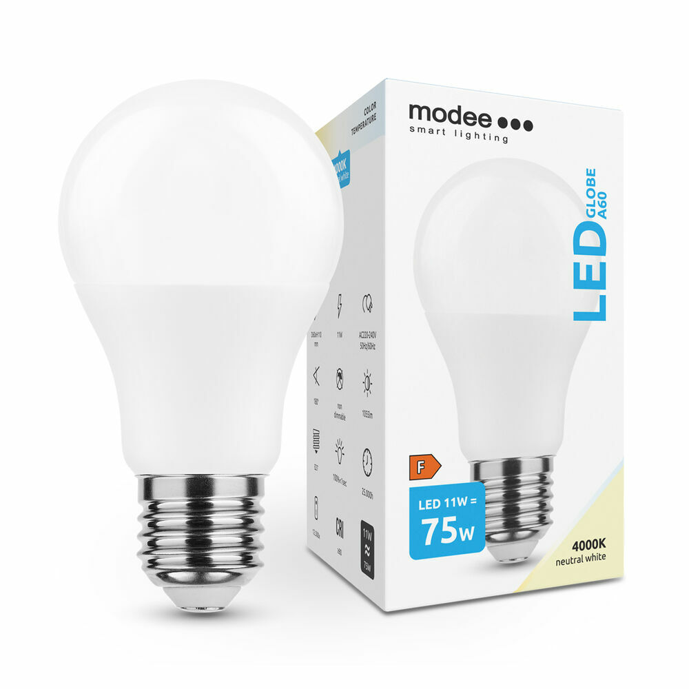 Modee Smart Lighting LED Globe žiarovka E27 11W neutrálna biela (ML-G4000K11WE27) T00052422
