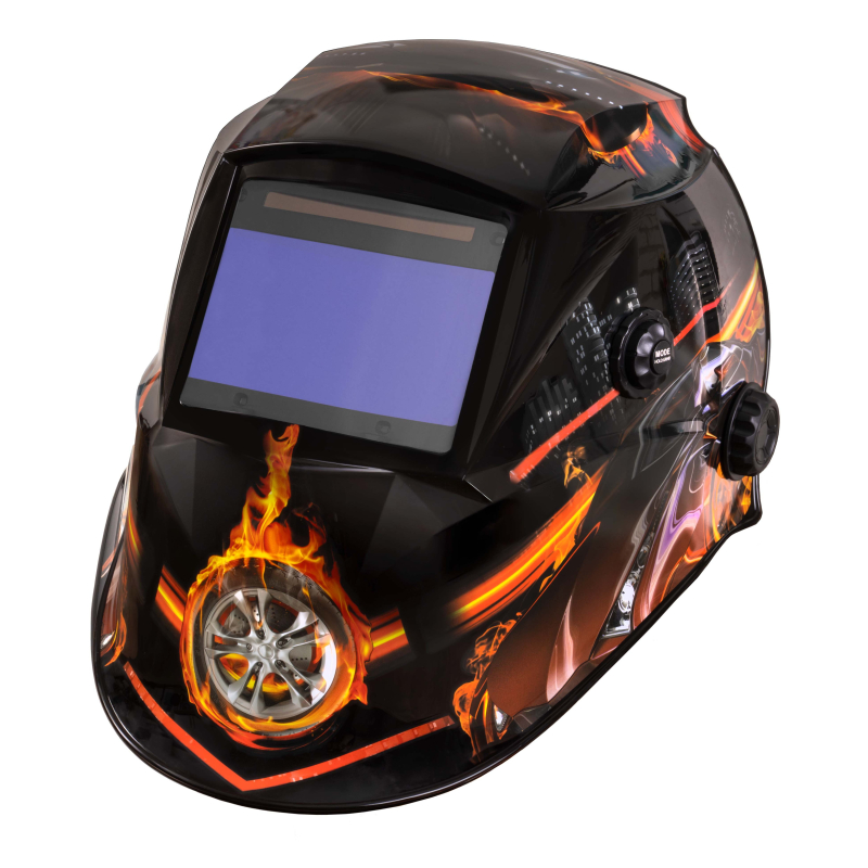Samostmievacia zváracia kukla SOLUTION TS-868 ohňové auto
