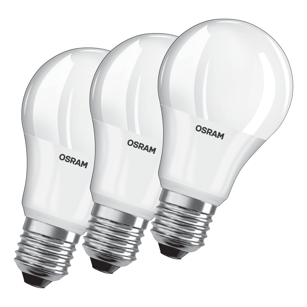 OSRAM LED žiarovka Clas A 60 8.5 W E27 Teplá biela 3ks 16.000001