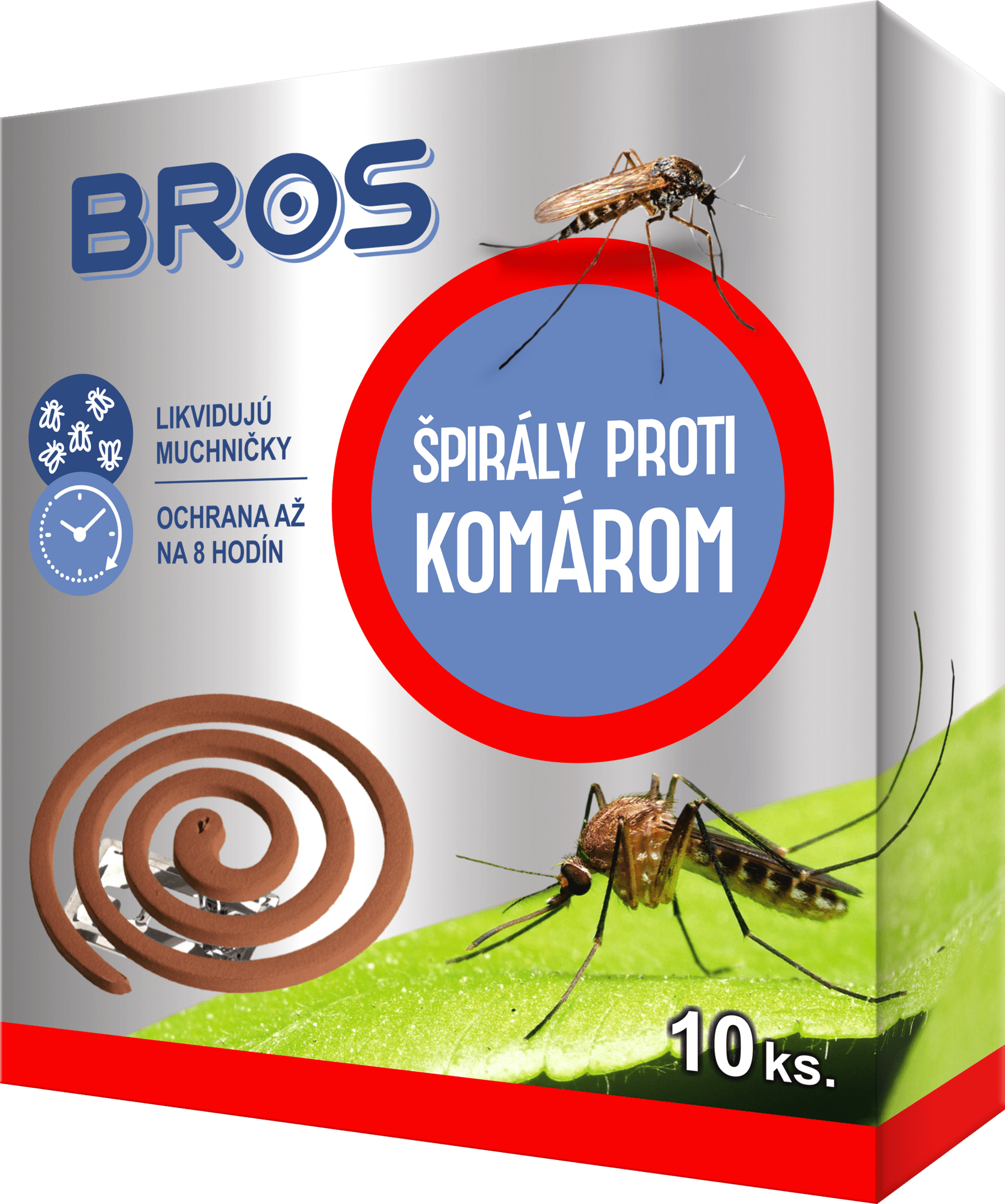 Bros špirály proti komárom 10 ks T00037749