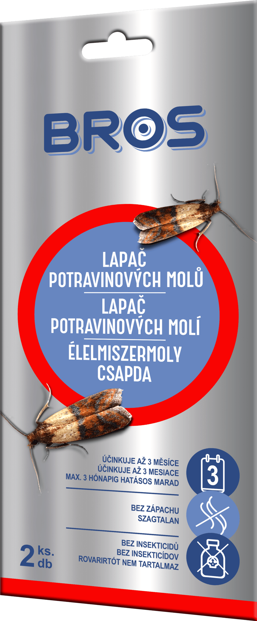 04533 Bros Lapač potravinových molí 2 ks T00037774