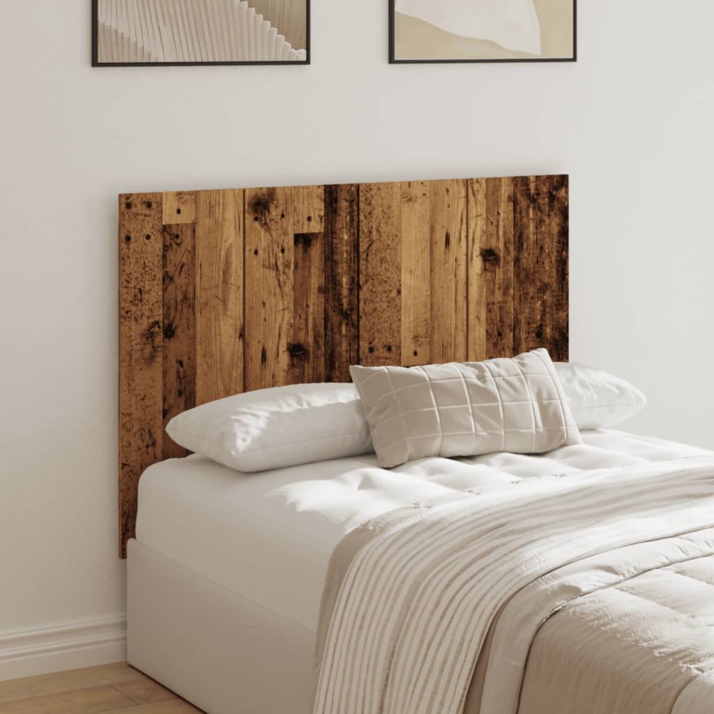 vidaXL Čelo postele staré drevo 120x1,5x80 cm spracované drevo