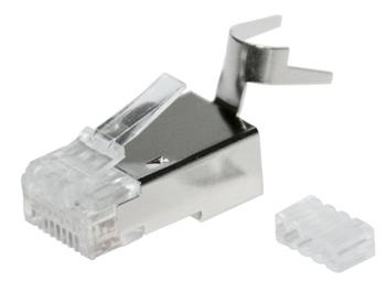 Solarix - konektor RJ45 CAT6A STP 8p8c stienený, drát KRJS45/6ASLD