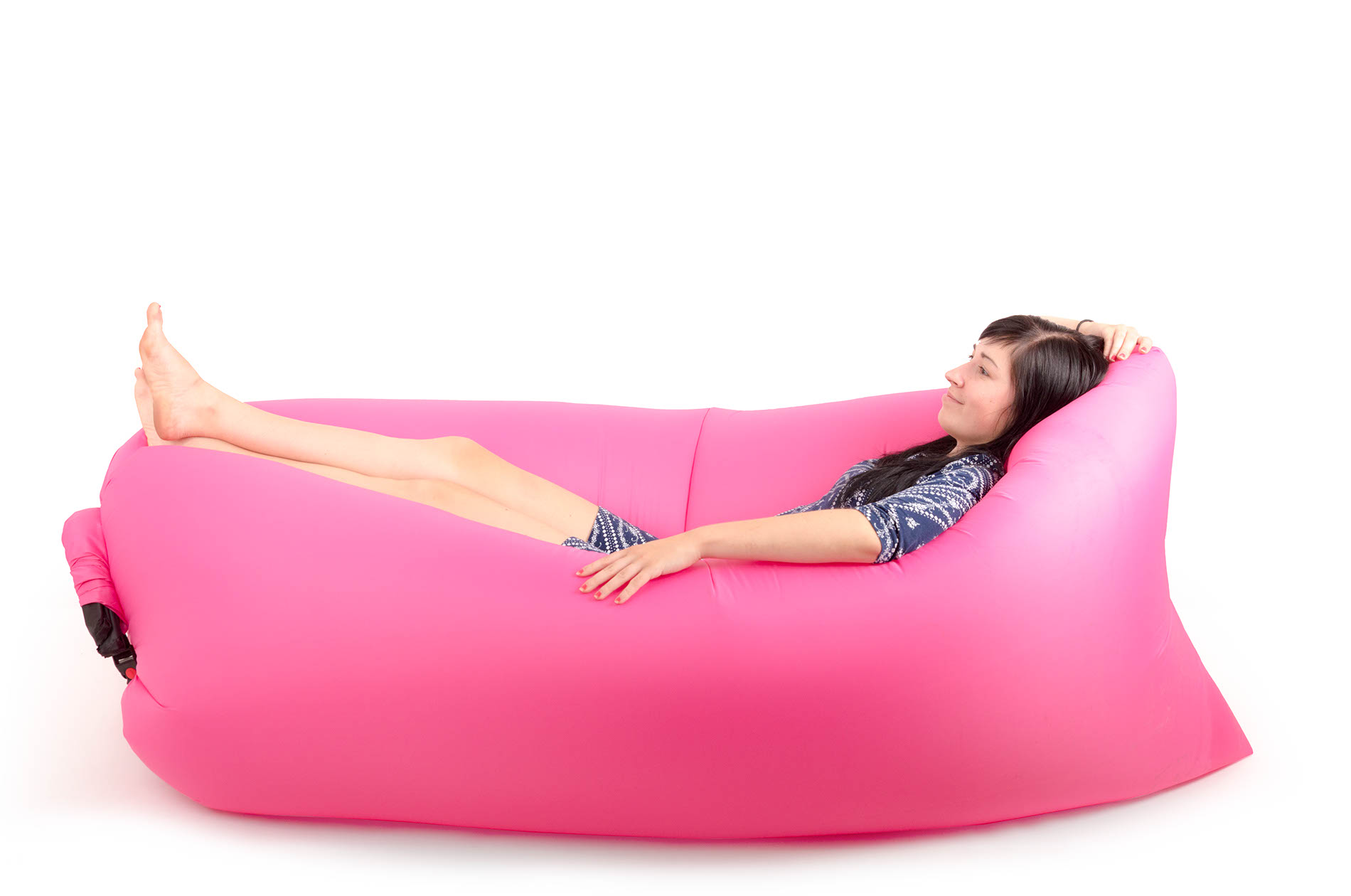 Nafukovací vrecko G21 Lazy Bag Pink