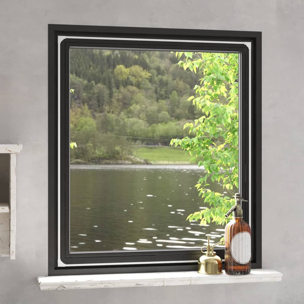 vidaXL Magnetická okenná sieťka proti hmyzu biela 130x150 cm