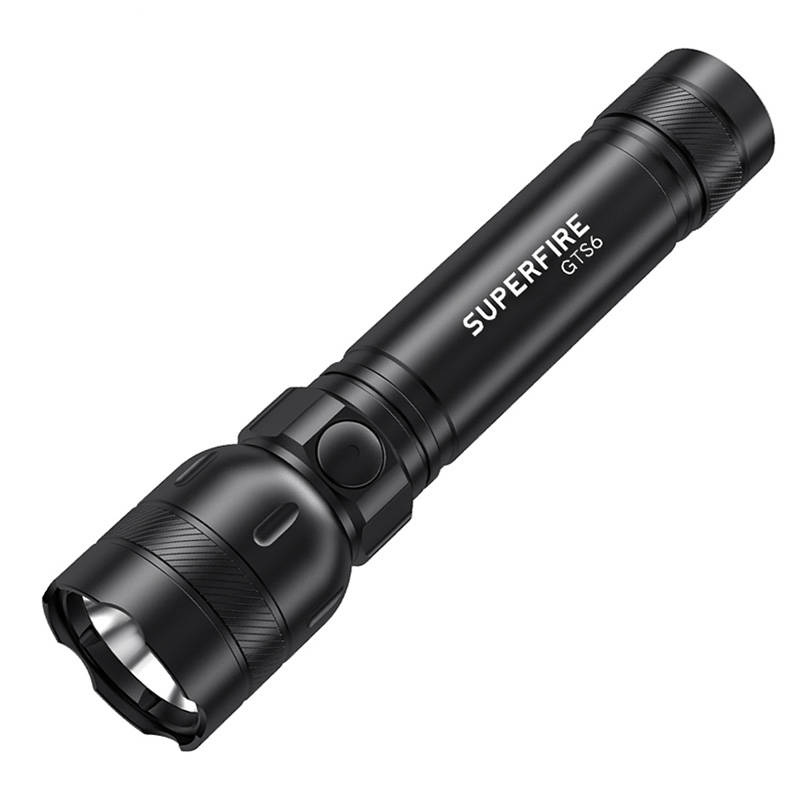 Baterka Superfire GTS6 – 360 lm, USB-C, 7W, 5 režimov, 150 m GTS6