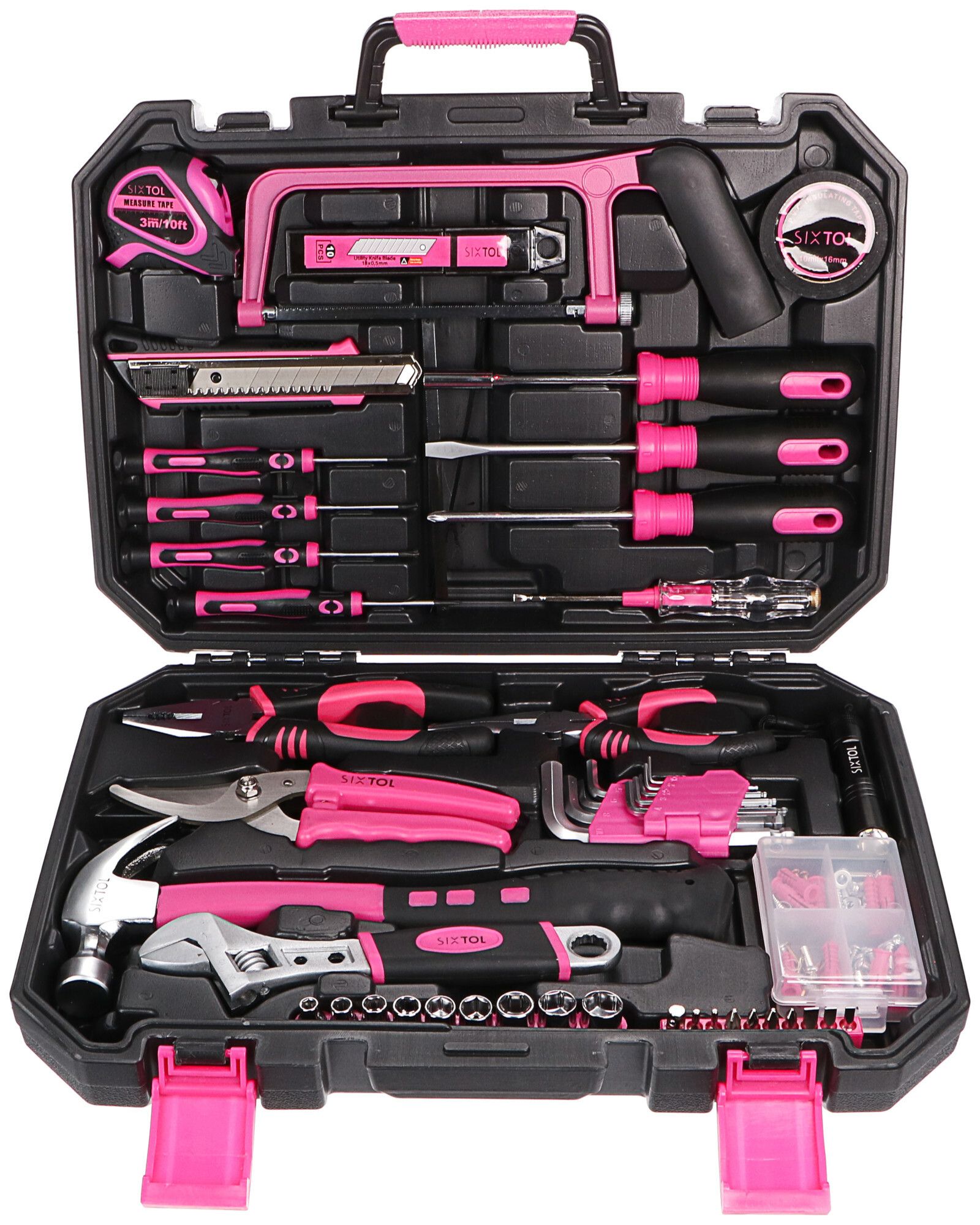 Sada náradia HOME PINK 128 SIXTOL