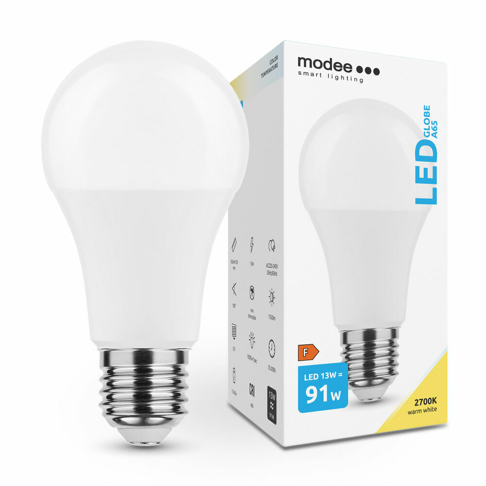 Modee Smart Lighting LED Globe žiarovka E27 13W teplá biela (ML-G2700K13WE27) T00052424