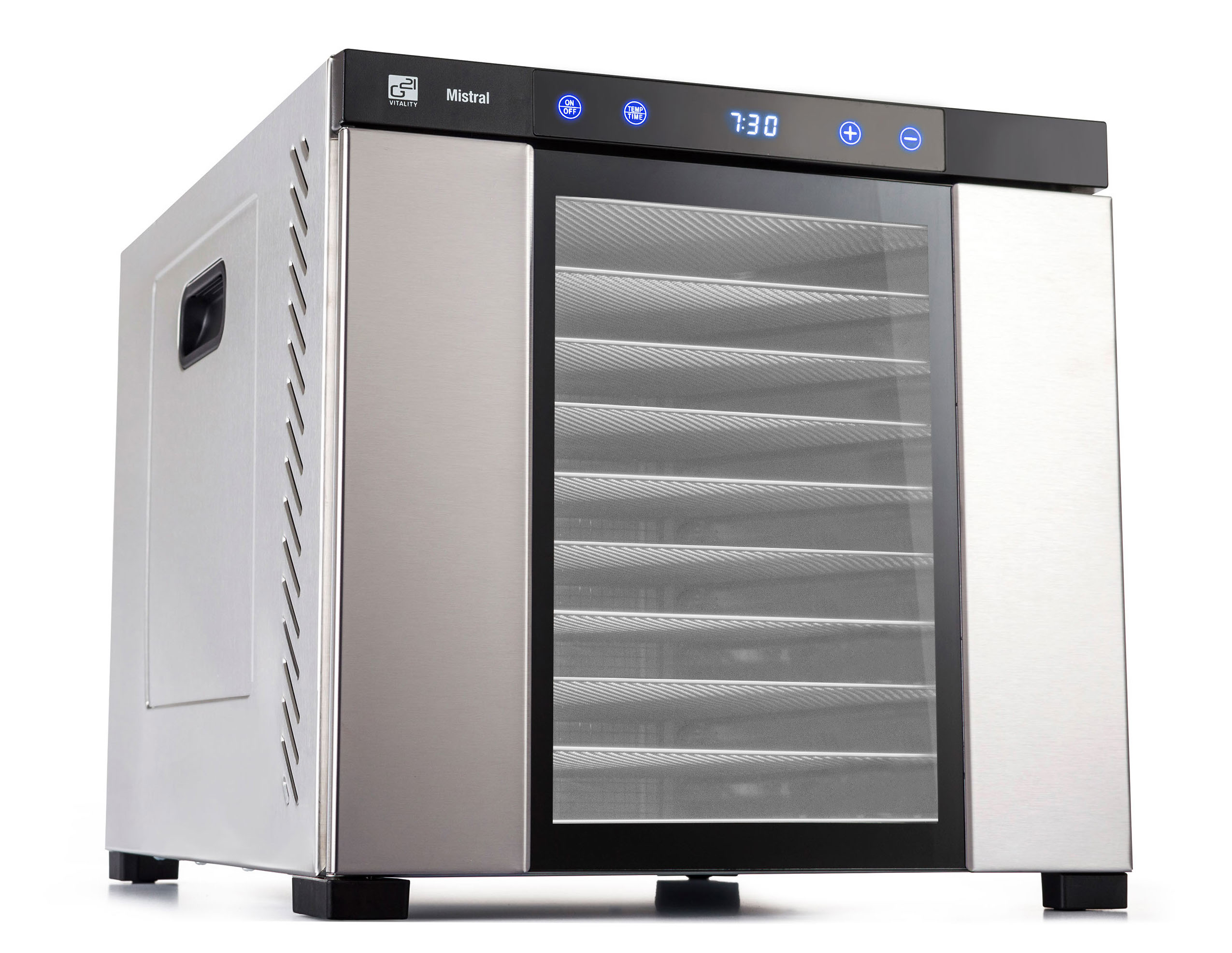 Sušička ovocia G21 Mistral, nerez MST-1000W