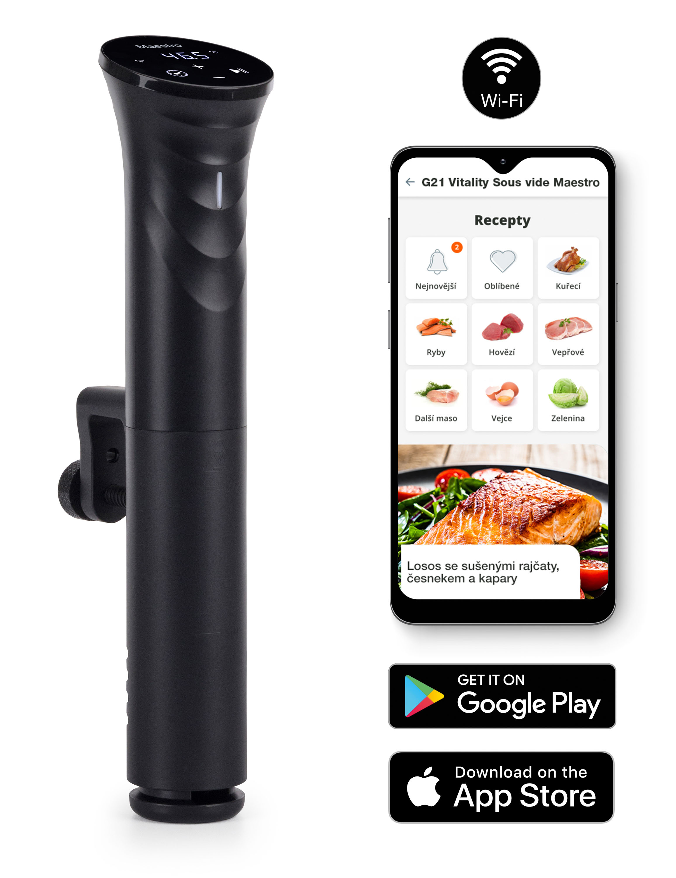 Sous vide G21 Maestro, WiFi, 1200 W G21SV1200MAR