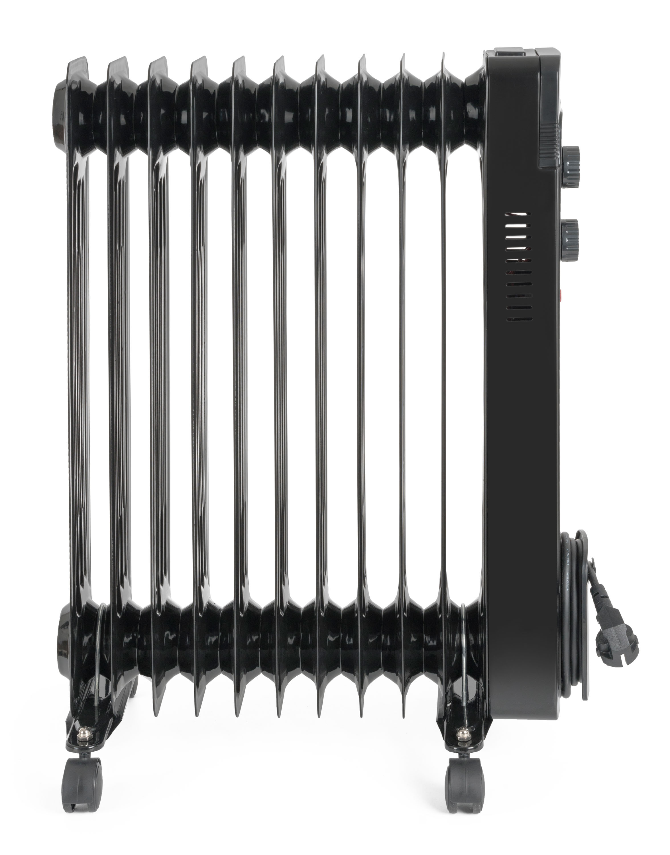 Olejový radiátor G21 Merapi čierny, 11 rebier, 2500 W RO17G2111
