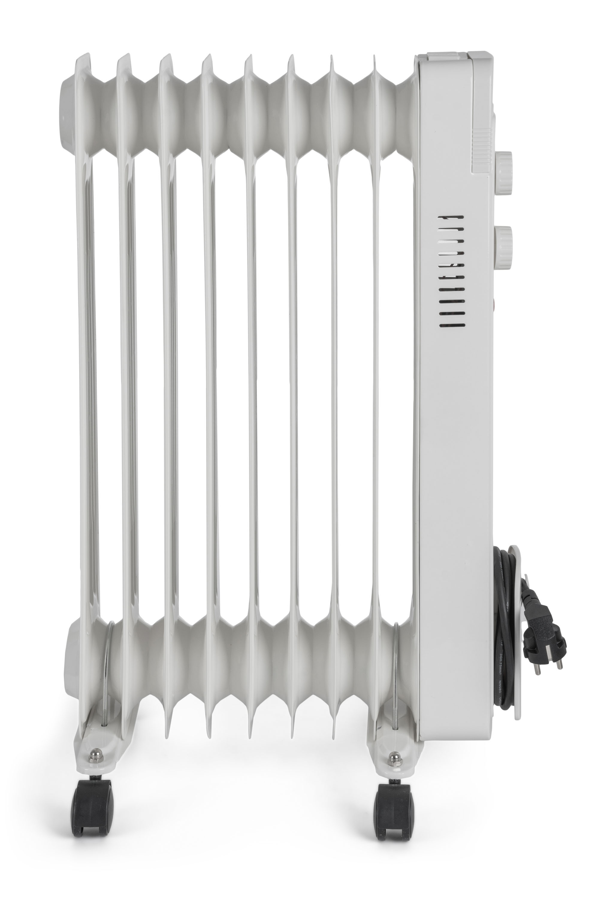 Olejový radiátor G21 Merapi biely, 9 rebier, 2000 W RO17G219