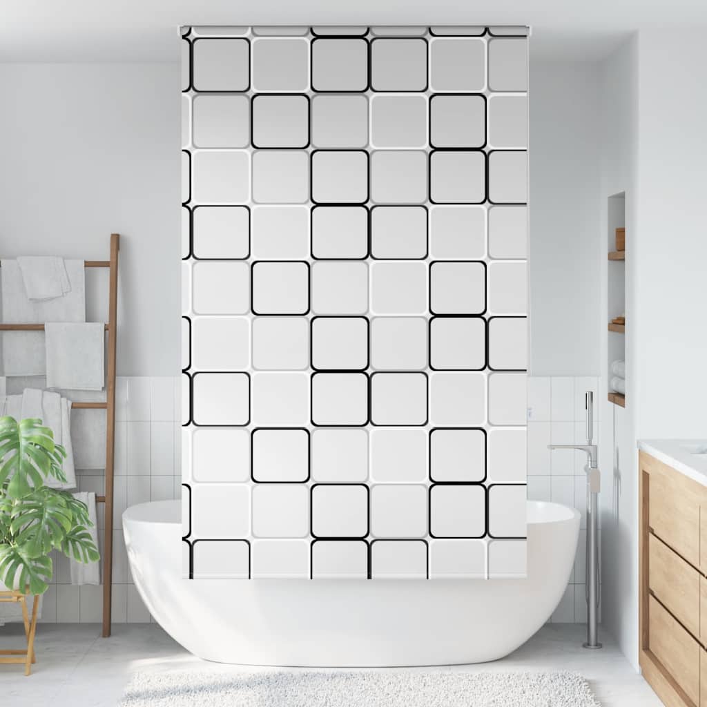 vidaXL Sprchová roleta, 130x240 cm, šírka látky 126 cm