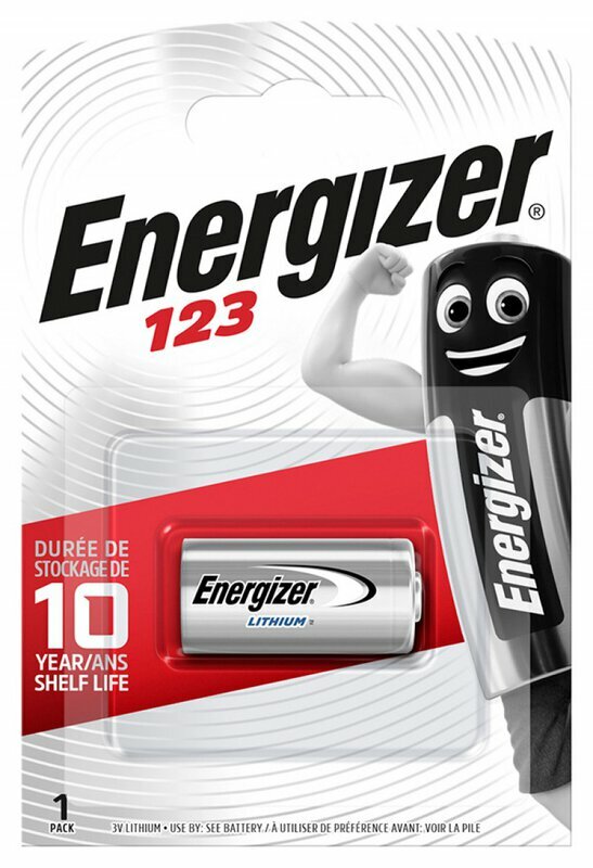 Energizer Lithium Photo EL123AP/CR123A 3V lítiová batéria 1ks 7638900052008 T00001001