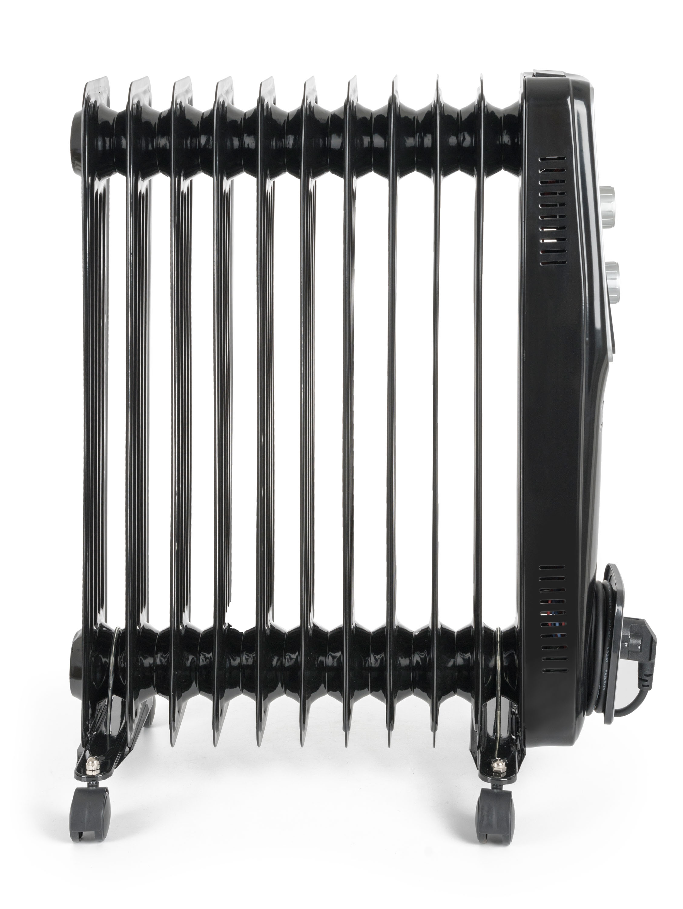 Olejový radiátor G21 Bromo čierny, 11 rebier, 2500 W RO60G2111