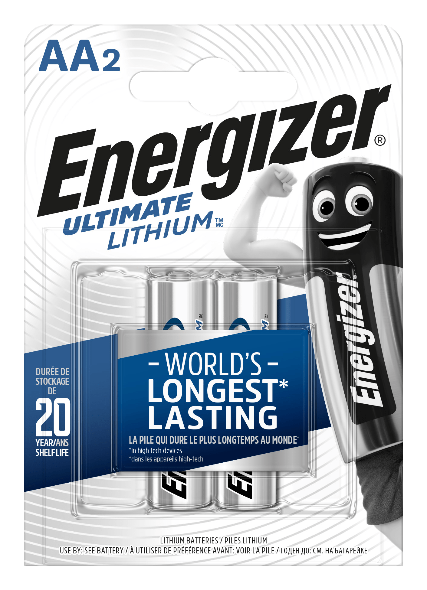 Energizer Ultimate Lithium AA/2 FR6/2 1,5V 2ks 7638900262636 T00001028