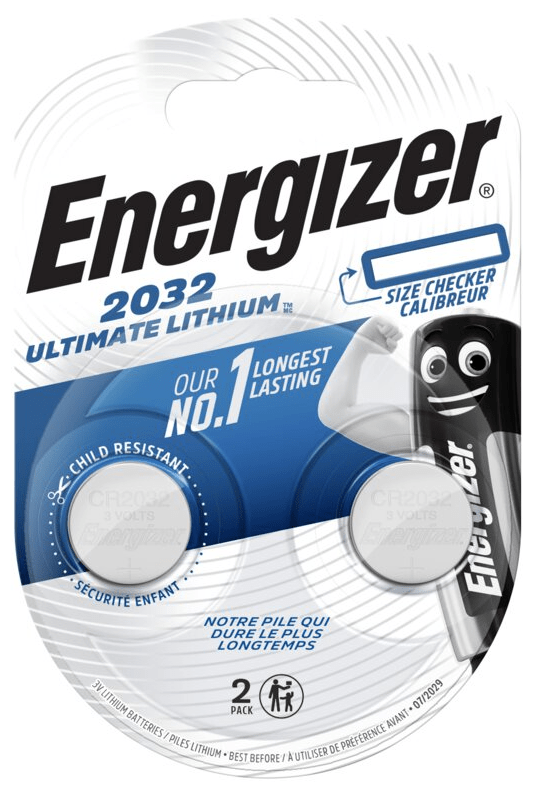 Energizer Ultimate Lithium CR2032 gombíkové batérie 2ks E301319300 T00014739