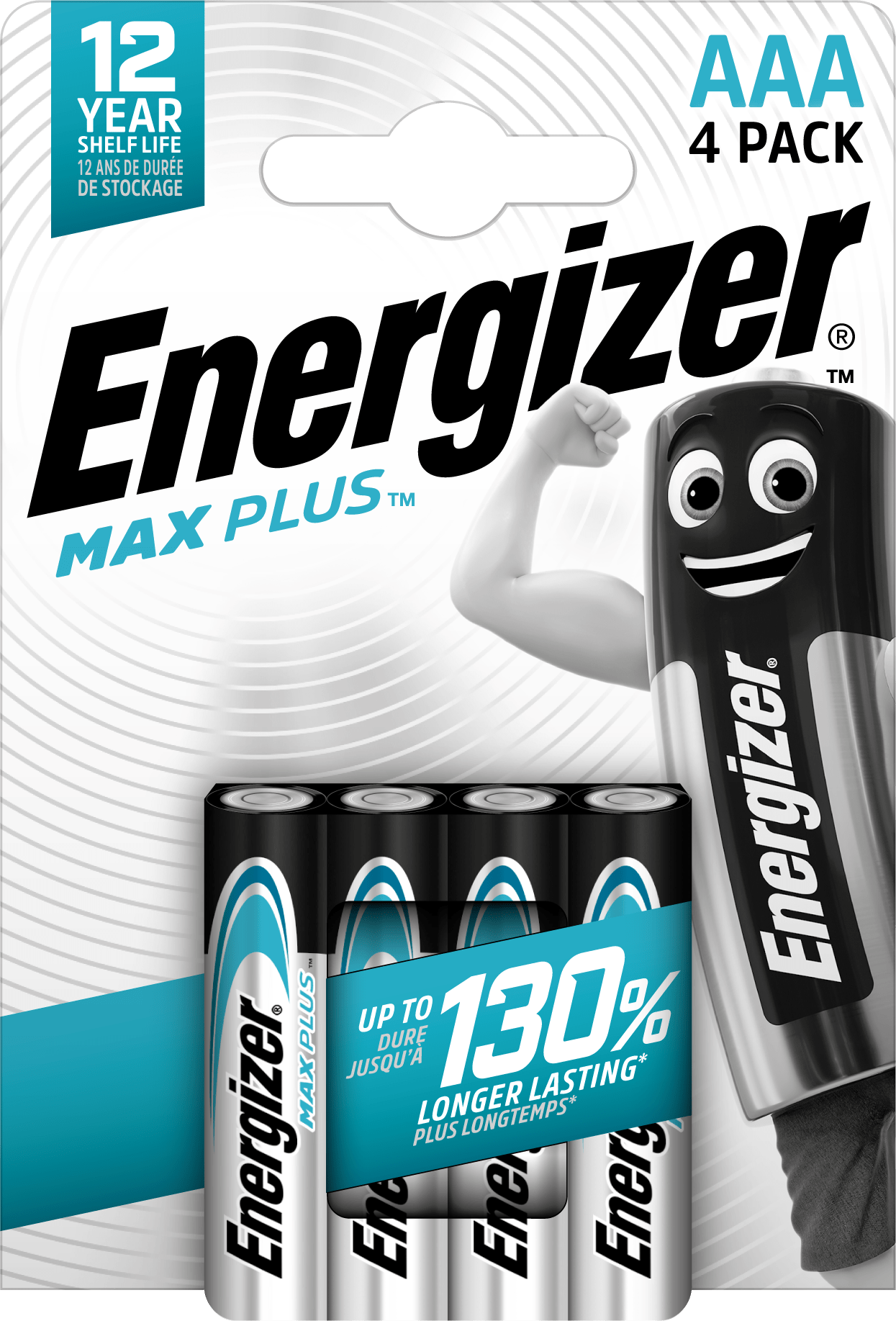 Energizer Max Plus AAA alkalické batérie 4ks E303320600 T00053086