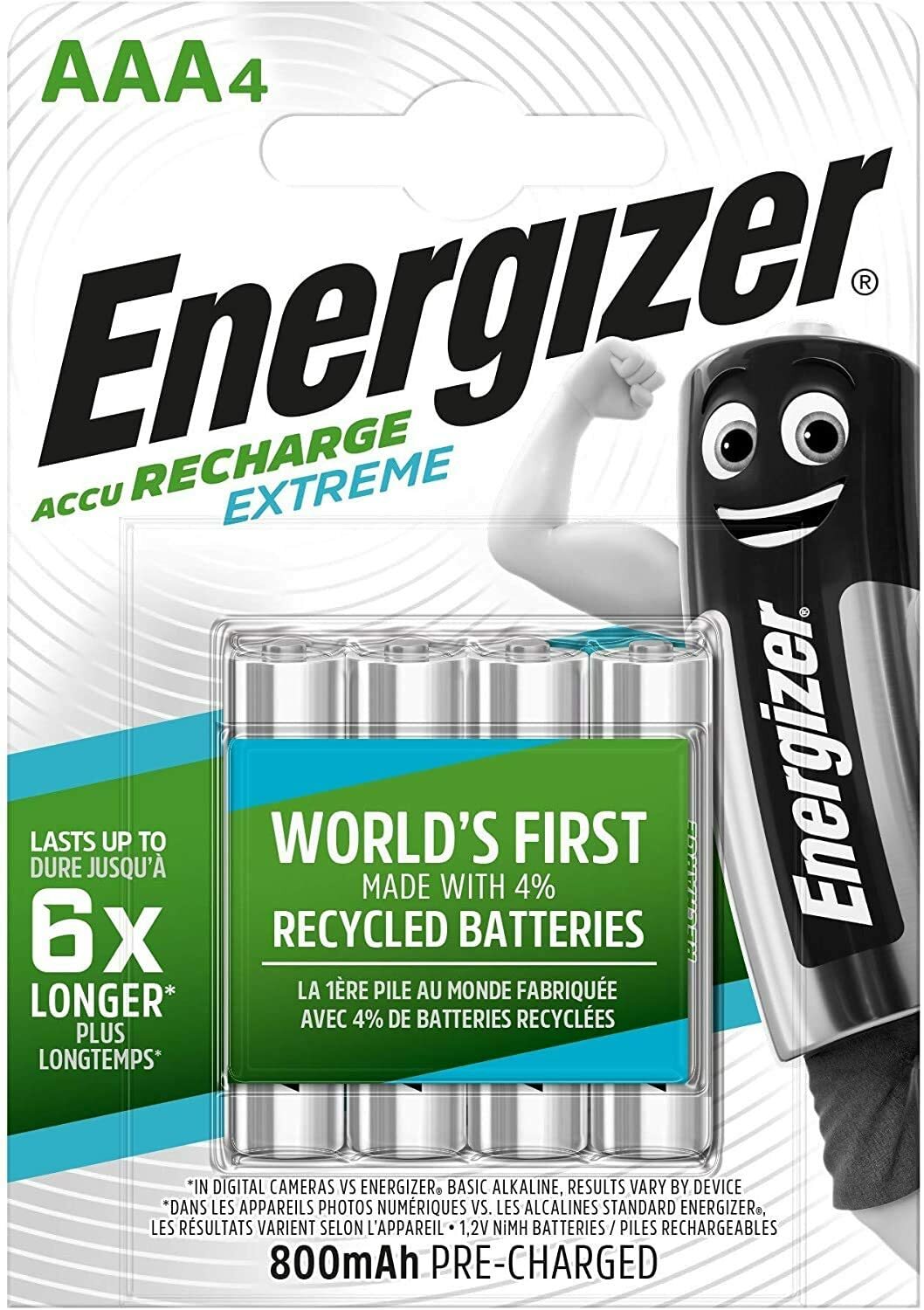 Energizer Extreme AAA 800mAh 4ks 440410745089 T00001088