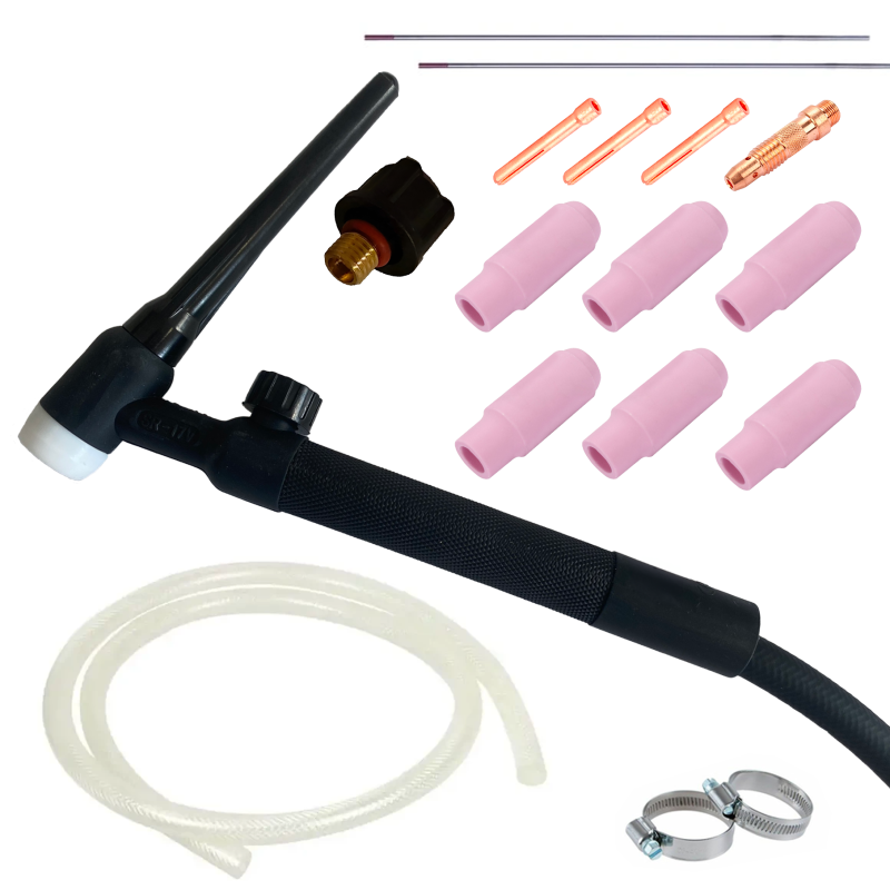 Zvárací set s horákom SOLUTION TIG 17V 10-25 / 3m Dĺžka horáka 3 metre