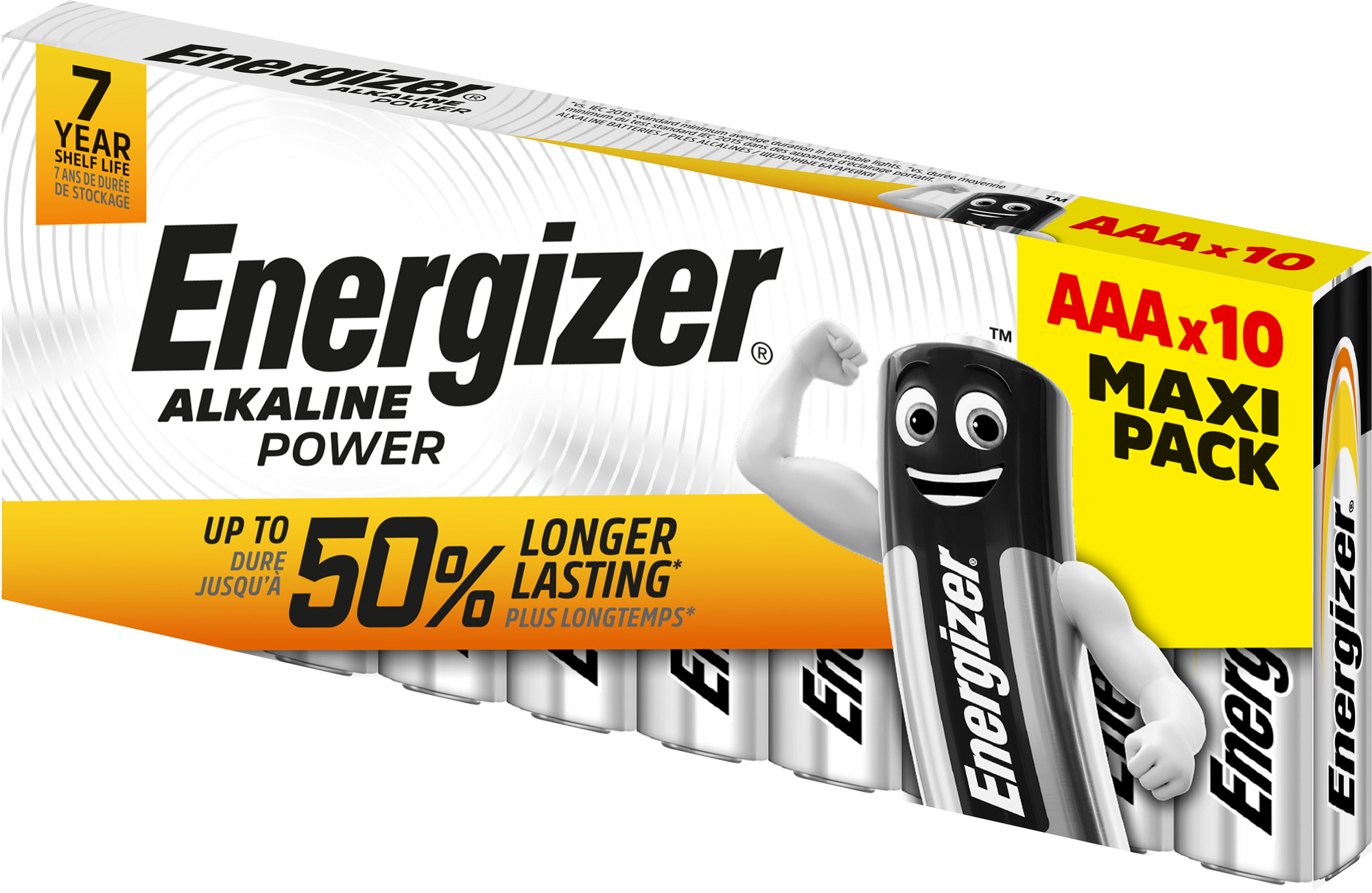Energizer Classic Alkaline Power Family Pack AAA/10 LR03 mikrotužkové batérie 10 ks 7638900300666 T00000986