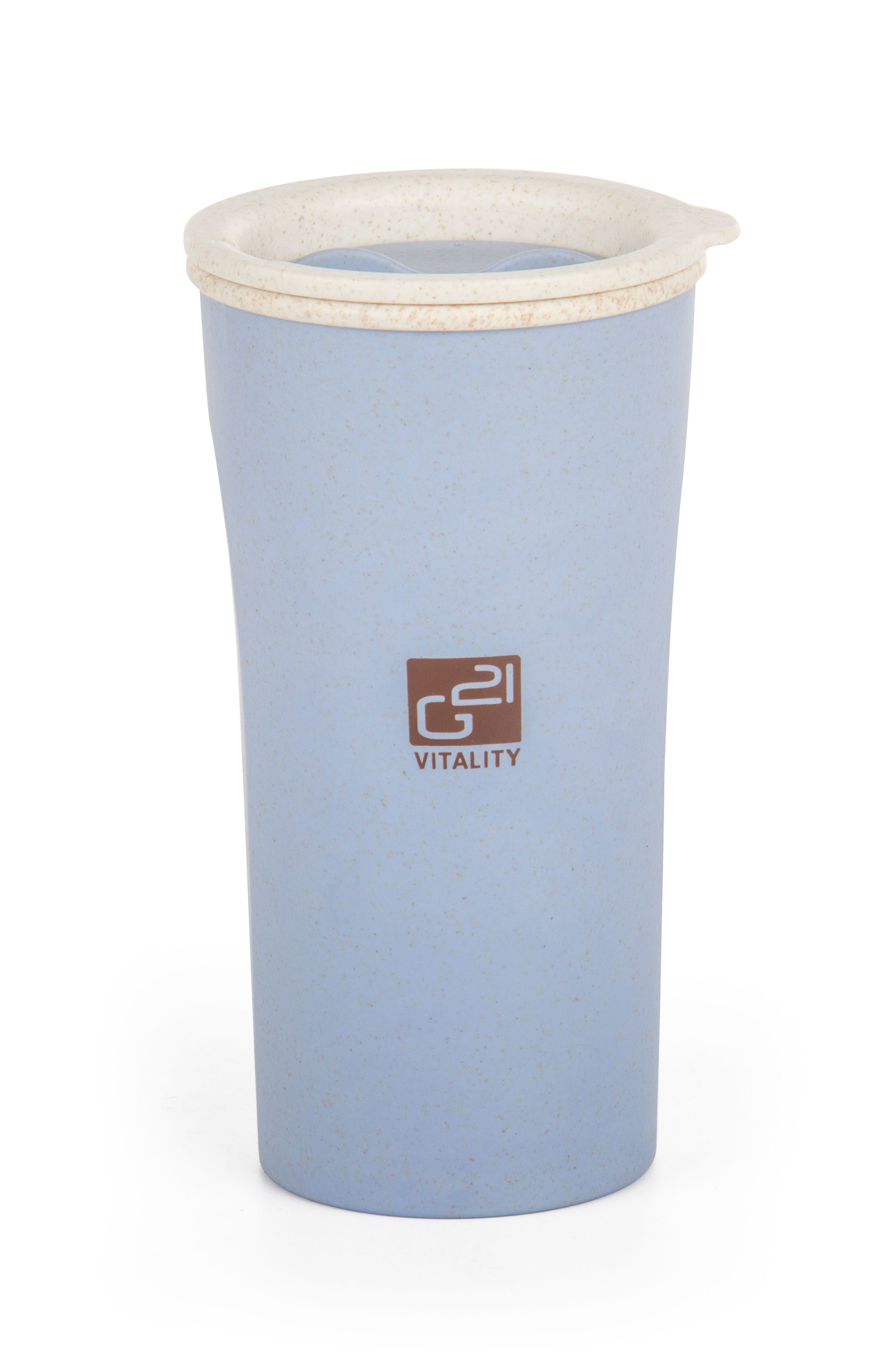 Pohár G21 Latte 450 ml, modrý