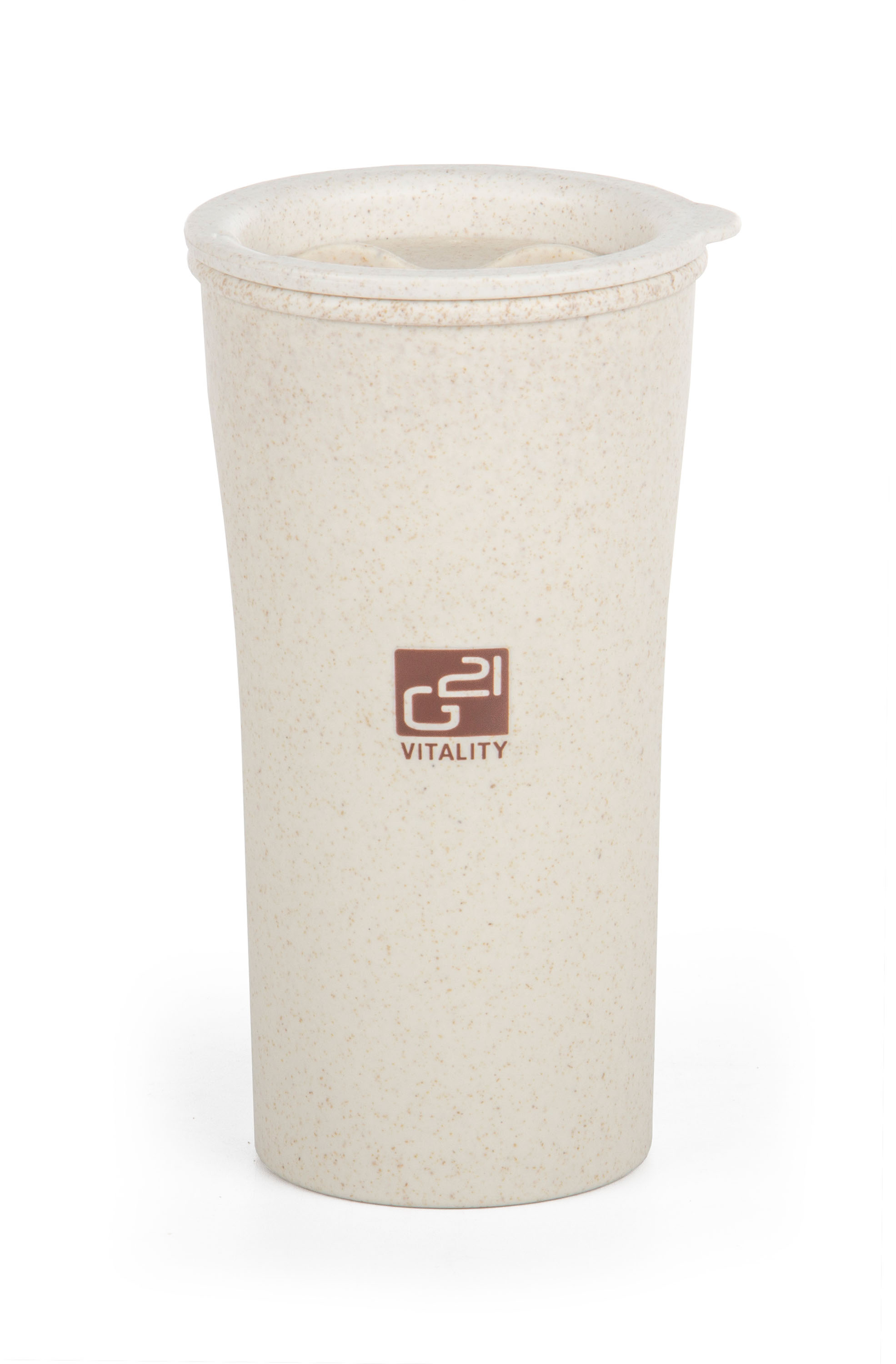 Pohár G21 Latte 450 ml, béžový