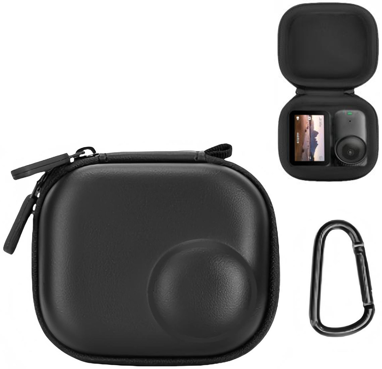 EVA PULUZ Hard Mini Case pre DJI Osmo Nano (čierny) PU793B